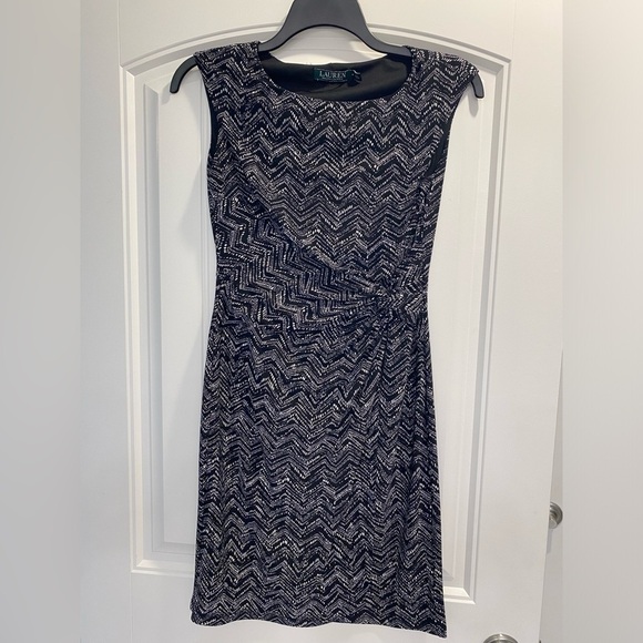 Ralph Lauren straight sheath style dress black style business casual wear - Picture 6 of 6